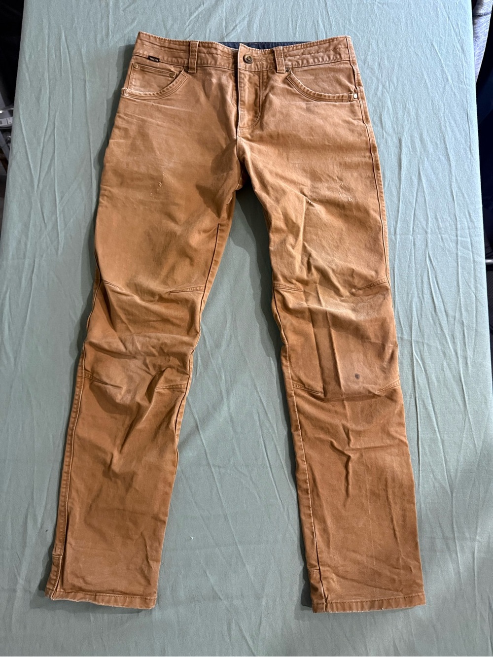 Men's Kuhl Vintage Patina Dye Pants Tan 33
